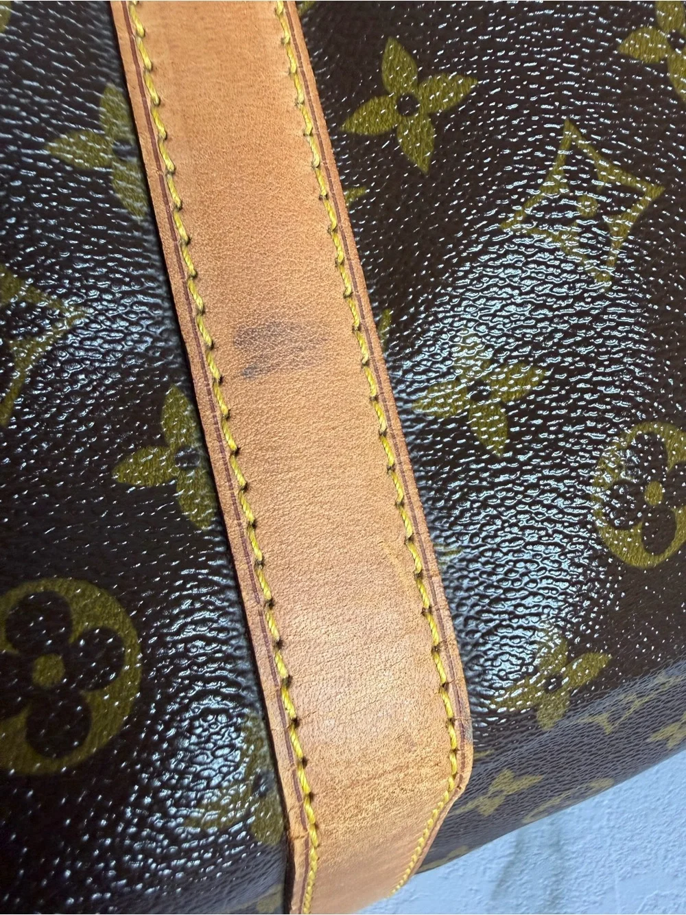Louis Vuitton Brown Monogram Keepall Bando 60